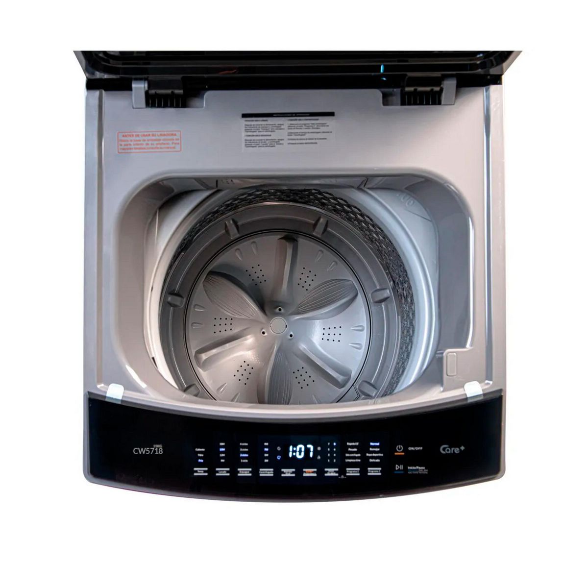 CHALLENGER - Lavadora Carga Superior 18 Kg Gris Cw5718Dg