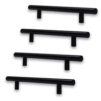 Manija T 200 Mm Acero Inoxidable Negro Maxilock x 50 Unidades