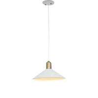 Lámpara de Techo Pyramis Chica 1 Luz E27 Blanco Producto Certificado