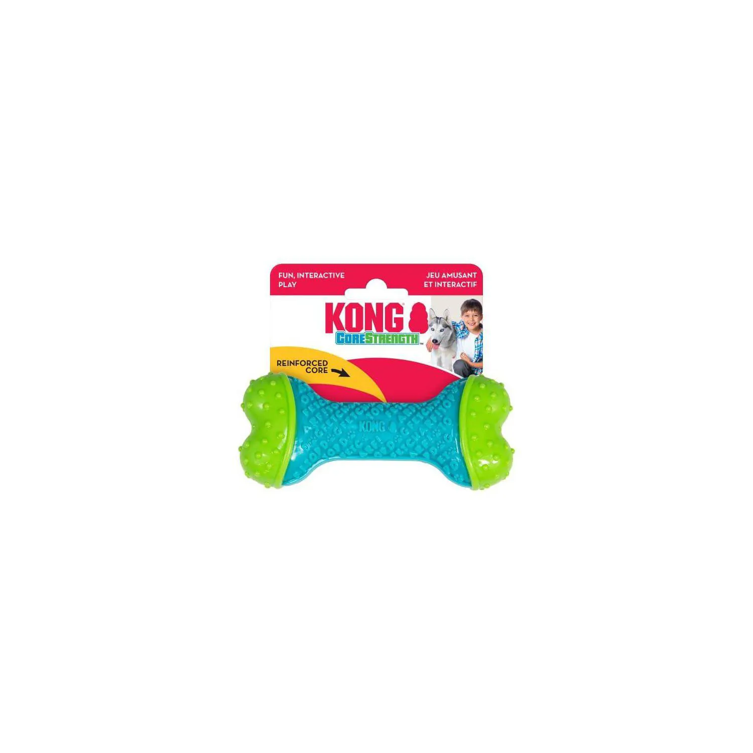 Juguete Dental Para Perros KONG CoreStrength Que Resiste Mordidas Y Limpia Dientes 3