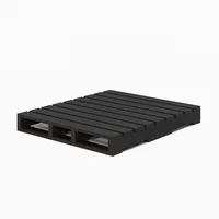Estiba Madera Plástica 120 x 100 x 14 cm Tipo C Refuerzo Inferior 4 Parales 9 Tablas