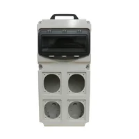 Caja Multiservicios Flex 10-s4 4 Ventanas IP67