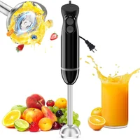 Batidora de Mano Bonsenkitchen con Doble Velocidad y Cuchillas de Acero