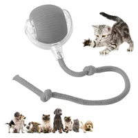 Pelota Inteligente Rodante para Mascotas Interactiva DVHNMK Gris