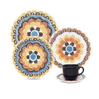 Vajilla Ceramica 20 Pzas 4 Ptos Summer