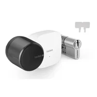 Tedee Go2 Cerradura Inteligente para Puertas Blindadas y Multipuntos. Acceso Wi-Fi y Bluetooth con Aplicación Portal Web y Enlaces
