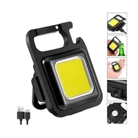 Linterna Llavero Mini Recargable USB para Emergencias