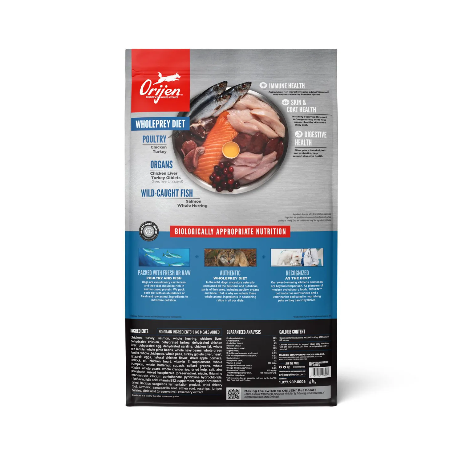 Comida Seca Para Perro Adulto Orijen Original 10.6kg