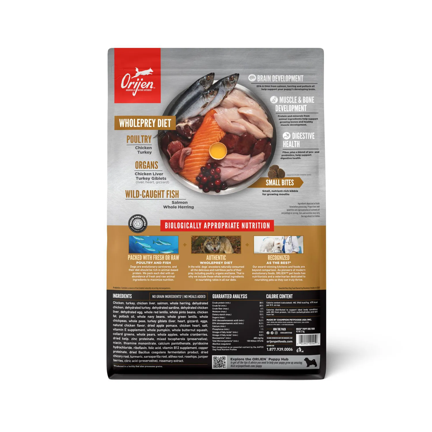 Comida Seca Para Cachorro Orijen Puppy 2kg