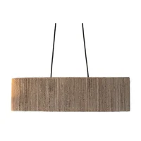 Lámpara Colgante Ovalada 2 Luces  E27 Producto Certificado