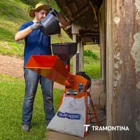 Triturador Eléctrico Tramontina Te25T Con Motor 2 Hp Bivolt Y Salida Lateral
