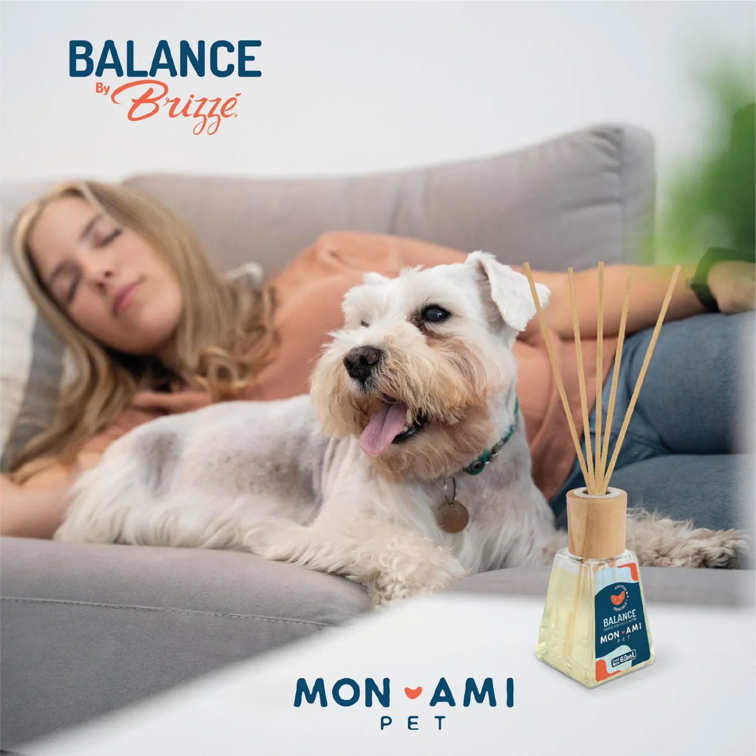 Ambientador varitas de Rattán Mon Ami Balance+ X60ml 3
