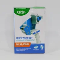 Dispensador de Cinta Adhesiva para Embalaje 20-30-50mm Set X 24 Unidades