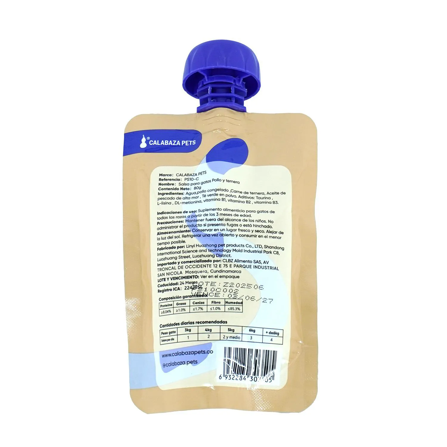Salsa Liquida para Gatos