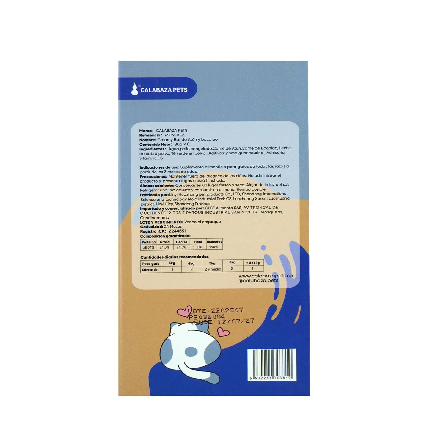 Crema Batida para Gatos