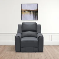 Silla Reclinable Duke 1 puesto Manual Tela Grafito