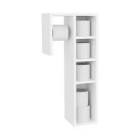 Gabinete Para Papel Higienico Toilet 70X31X17 Rta Blanco