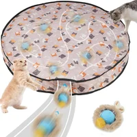 Juguete Interactivo para Gato con Pelota Rápida y Bolsa de Caza Hanpingban Recargable