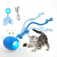 Juguete Interactivo Para Gatos Con Movimiento Automático Y Recarga USB