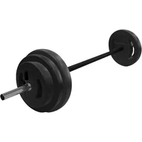 Juego De Pesas Ajustables Con Barra Para Entrenamiento En Casa