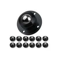 Ruedas Giratorias Autoadhesivas para Muebles, Pack de 12