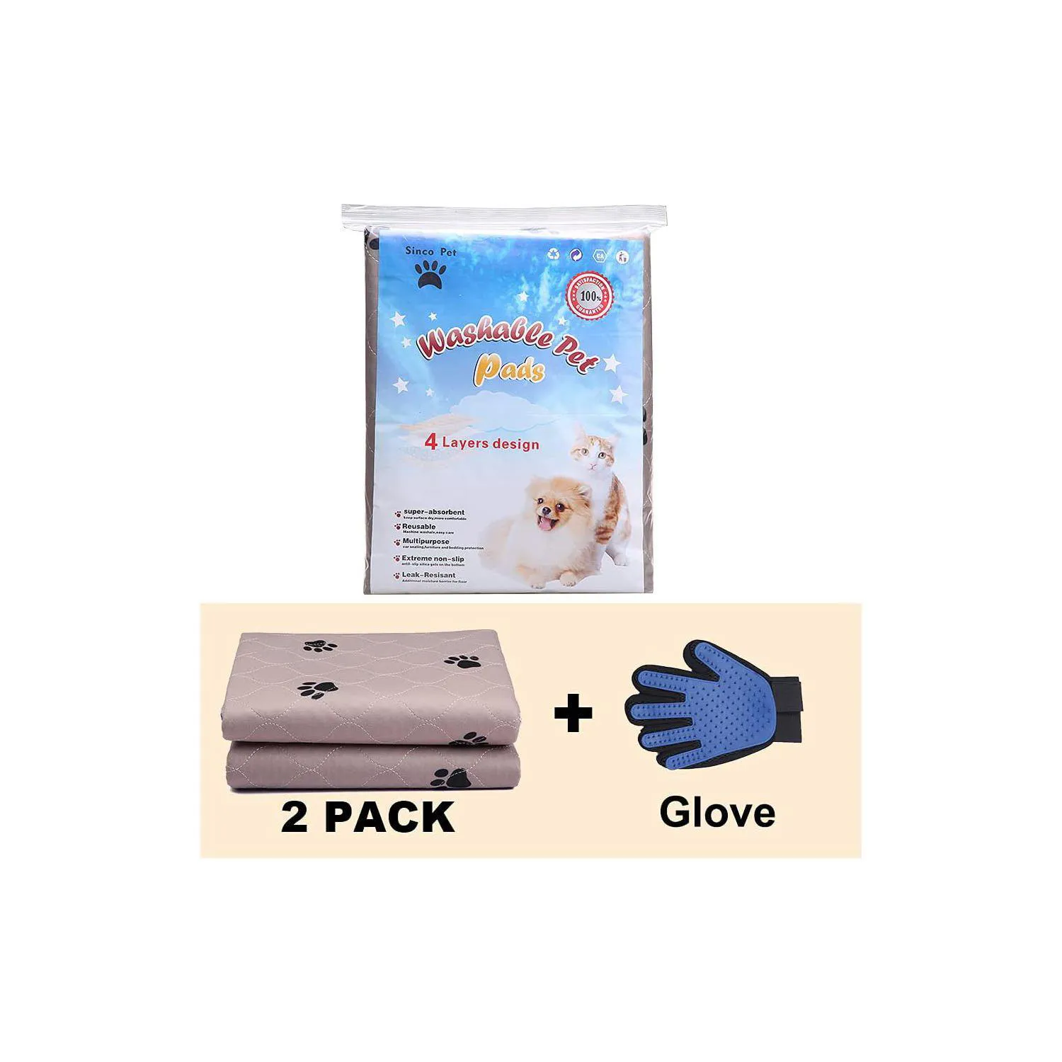 Tapete Lavable Para Perros Reutilizable Impermeable Y Antideslizante 5