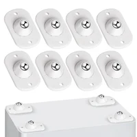 Ruedas Adhesivas 8 Piezas Rotación 360 Grados Mini Universales para Carpa