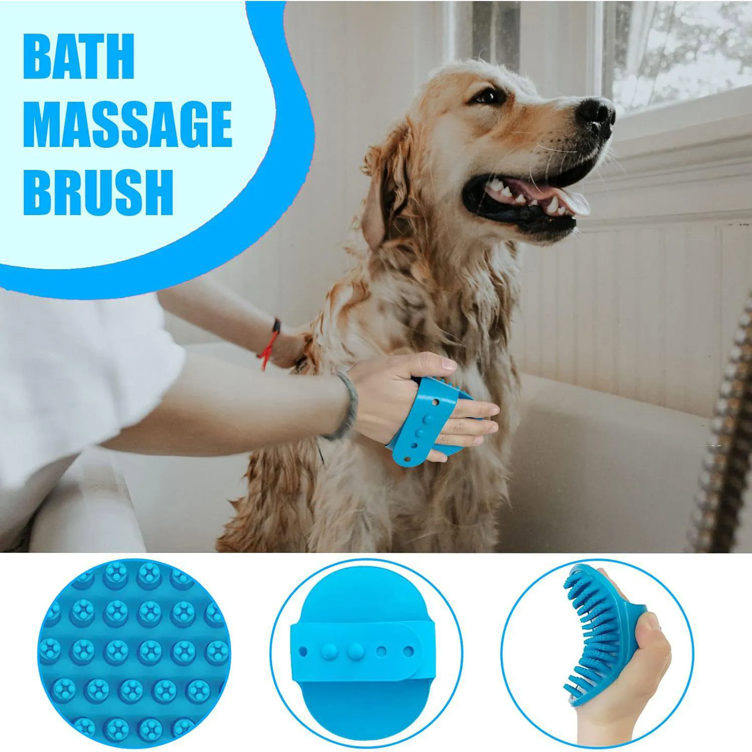 Kit De Aseo Para Perros Con Cepillos Y Peines Para Cuidado Completo 5