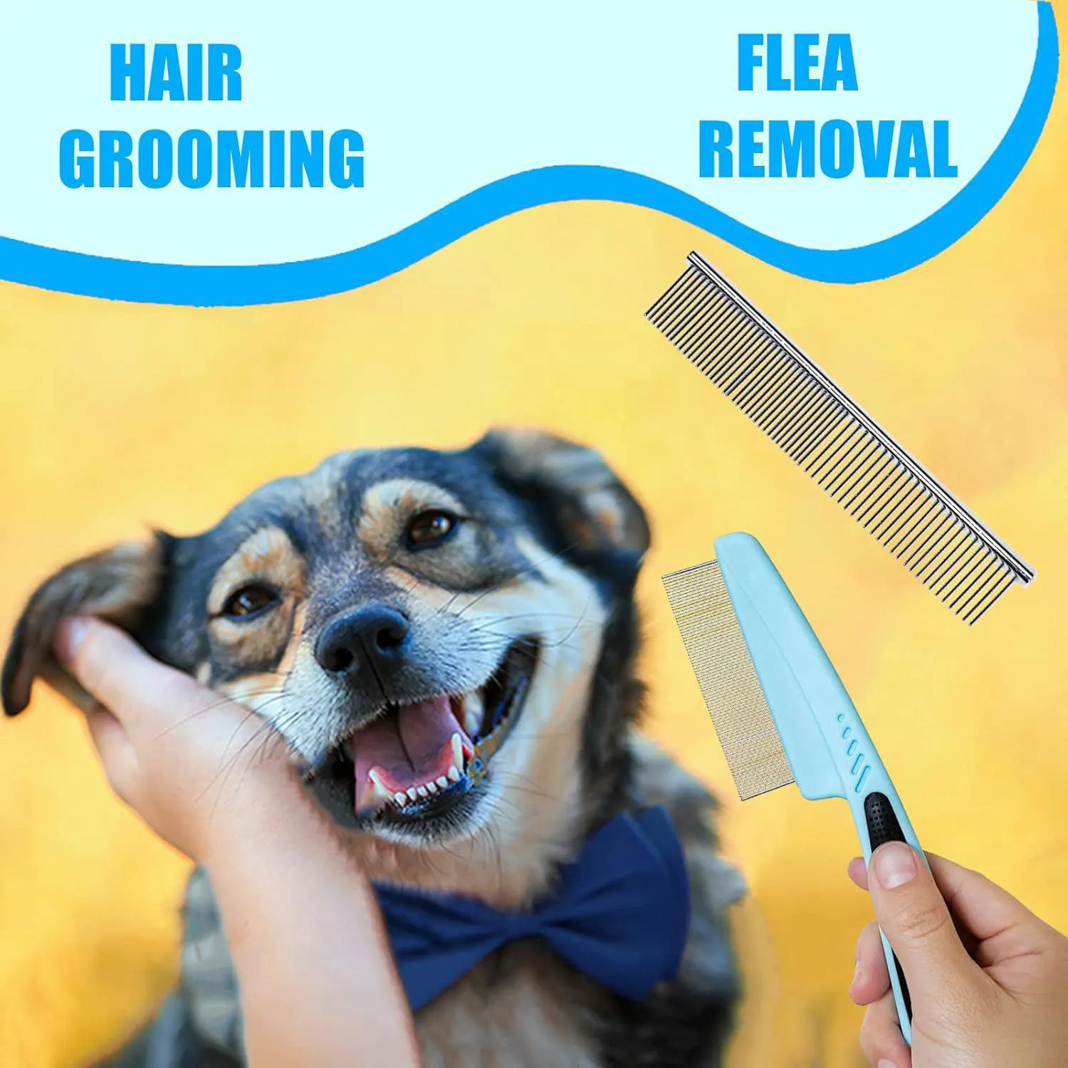 Kit De Aseo Para Perros Con Cepillos Y Peines Para Cuidado Completo 6