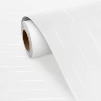 Papel Adhesivo Texturizado Blanco para Decoración de Interiores
