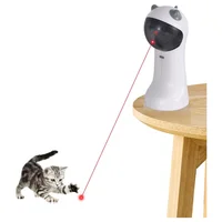 Juguete Automático para Gatos con Luz Giratoria y Sensor de Movimiento