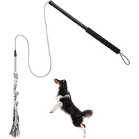 Juguete de Agilidad para Perros con Palo Interactivo y Cuerda Resistente