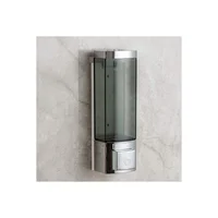 Dispensador De Jabón Montaje En Pared Con Adhesivo O Tornillos Diseño Cromado