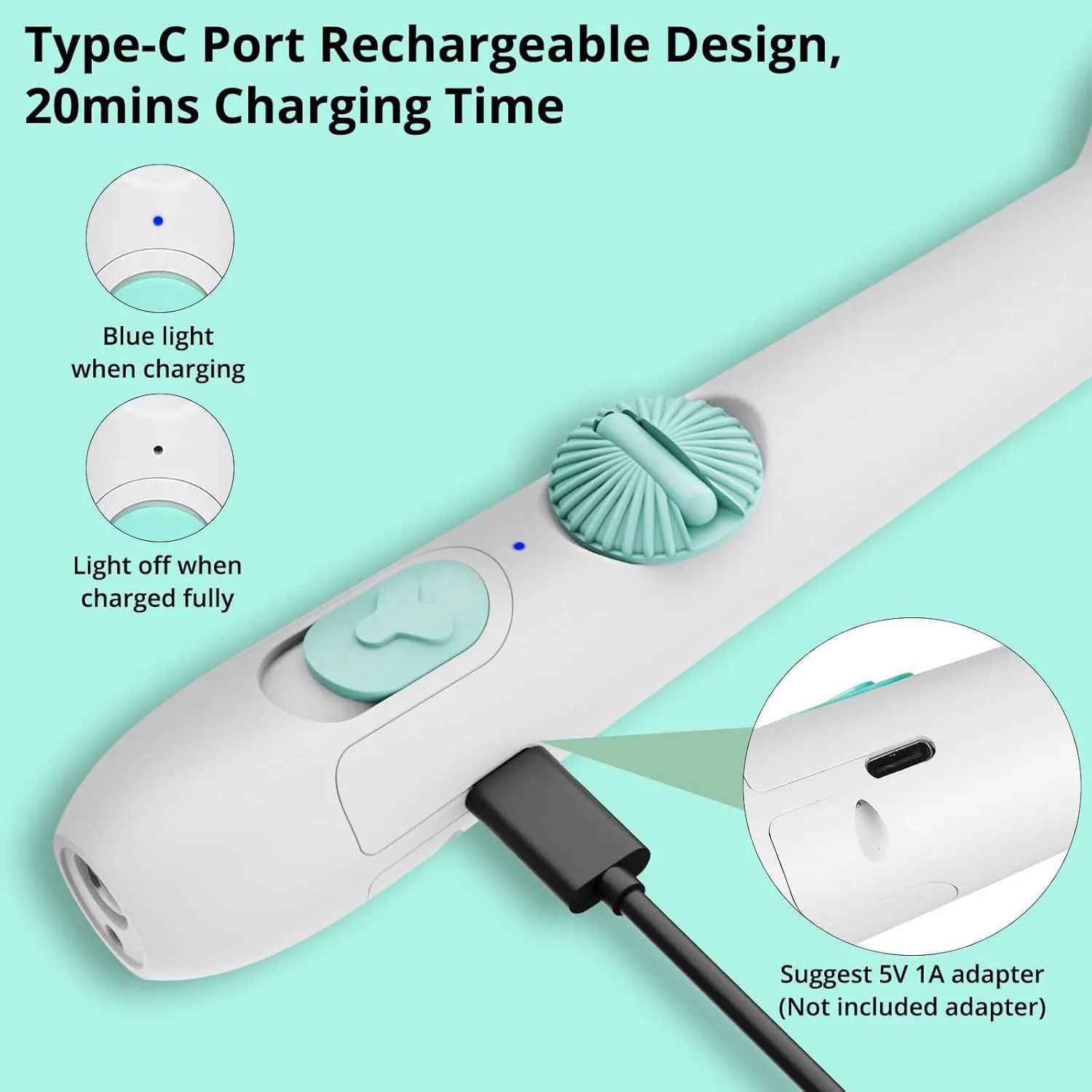 Juguete Interactivo Recargable para Gatos con Luz y Varilla Extensible 5