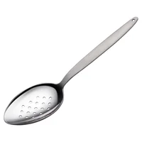 Cuchara Perforada Kunz en Acero Inoxidable para Escurrir y Servir