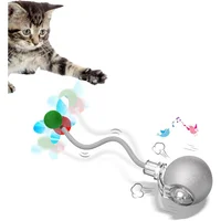 Juguete Automático para Gato con Cola Rápida y Sensor de Movimiento