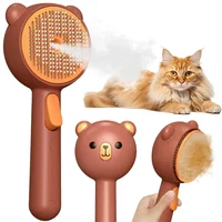 Cepillo De Vapor Para Gatos Impermeable Con Spray Masaje Y Autolimpieza