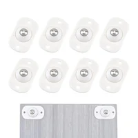 Ruedas con Adhesivo para Electrodomésticos 360° Quacc 8 Pcs