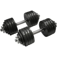 Juego De Mancuernas Ajustables CAP Barbell Con Placas De Hierro Fundido