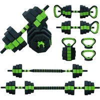 Juego De Mancuernas Ajustables Cuatro En Uno Para Entrenamiento En Casa