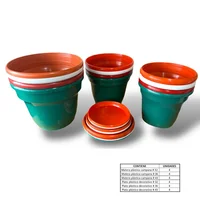 Kit 4 Intercalado Materas Grandes