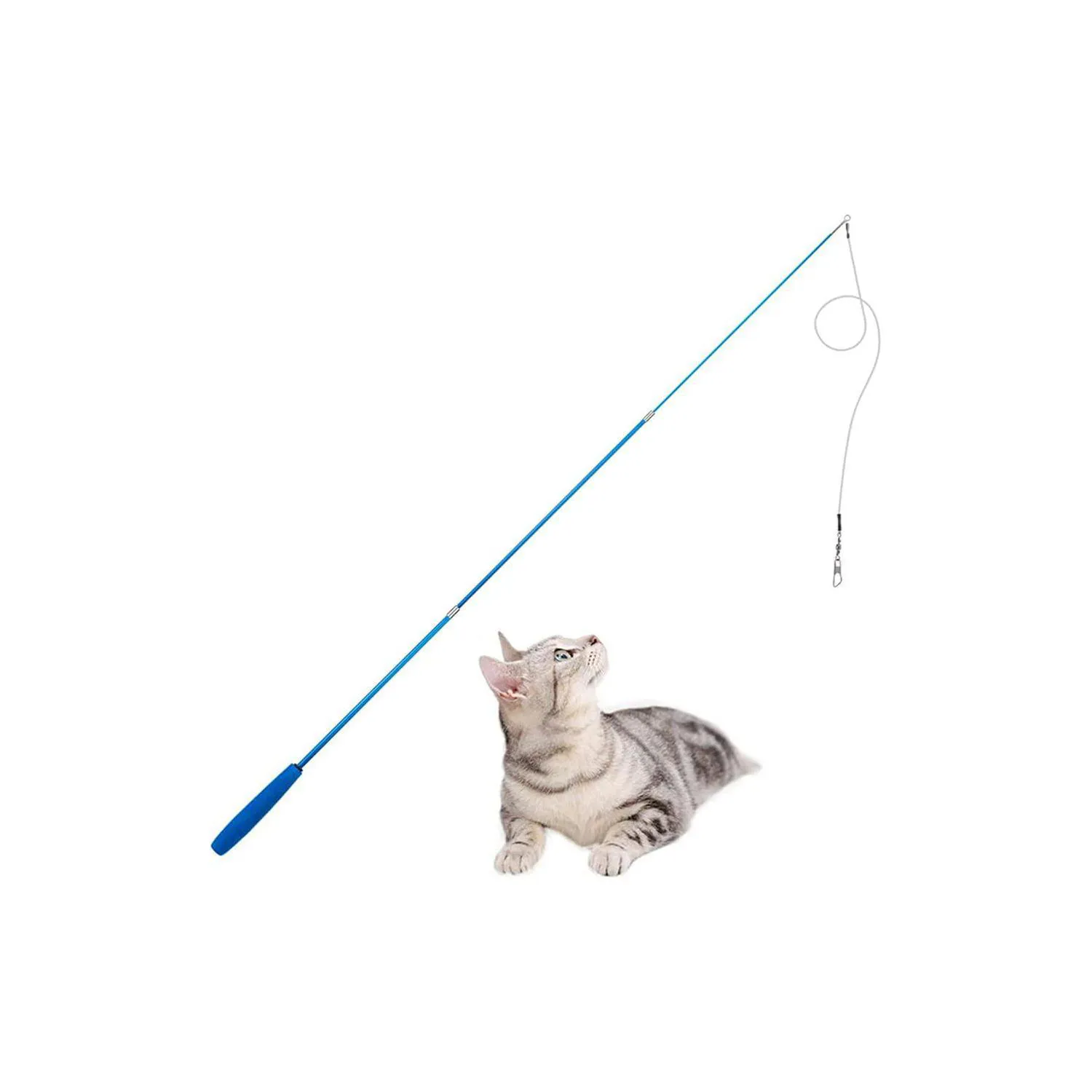 Varita Retráctil para Gato con Mango Ergonómico y Diseño Extensible