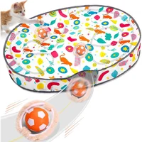 Juguete Inteligente para Gato con Pelota Automática y Modo Escondite