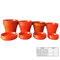 Kit 3 Naranja Materas Medianas