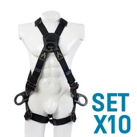 Arnés 4 Argollas Dieléctrico Ignifugo Set X 10 Unidades