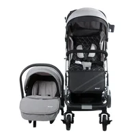 Coche Maleta Urban Way + Portabebé Gris Eb136