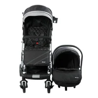 Coche Maleta Urban Way + Portabebé Negro Eb136
