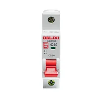 Mini Breaker para Montaje en Riel 1 Polo 40 Amp 6ka