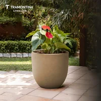 Matera Tramontina Laos En Polietileno Arena 45 Cm