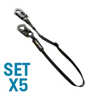Eslinga Posicionamiento Dieléctrica Ignifuga Graduable Set X 5 Unidades